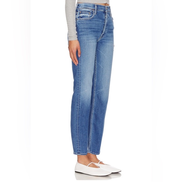 MOTHER Women's Straight Leg Blue Jeans - Tomcat Ankle Jean in Layover. Size: 32” - Picture 2 of 9